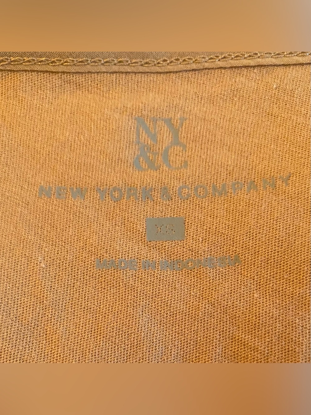 New York & Company NWT Tan Fringed Halter Boho Western Festival Sz XS Small Top - Picture 5 of 8